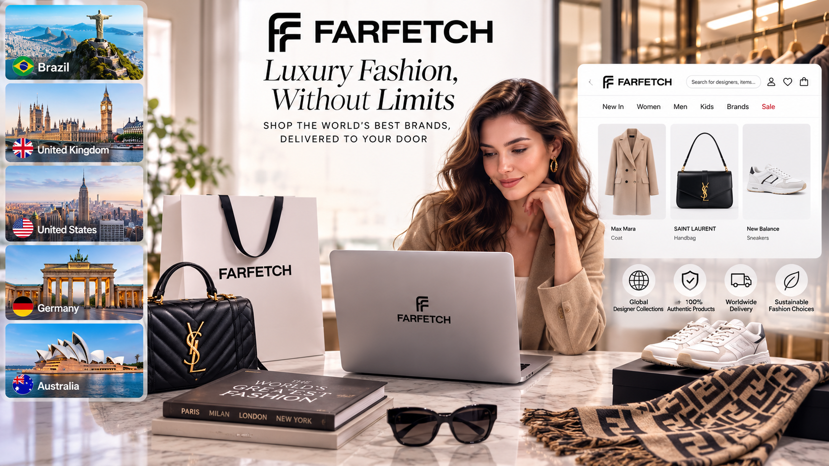 Not Every Luxury Piece Lives in Paris—Farfetch Brings the World’s Fashion Capitals to You