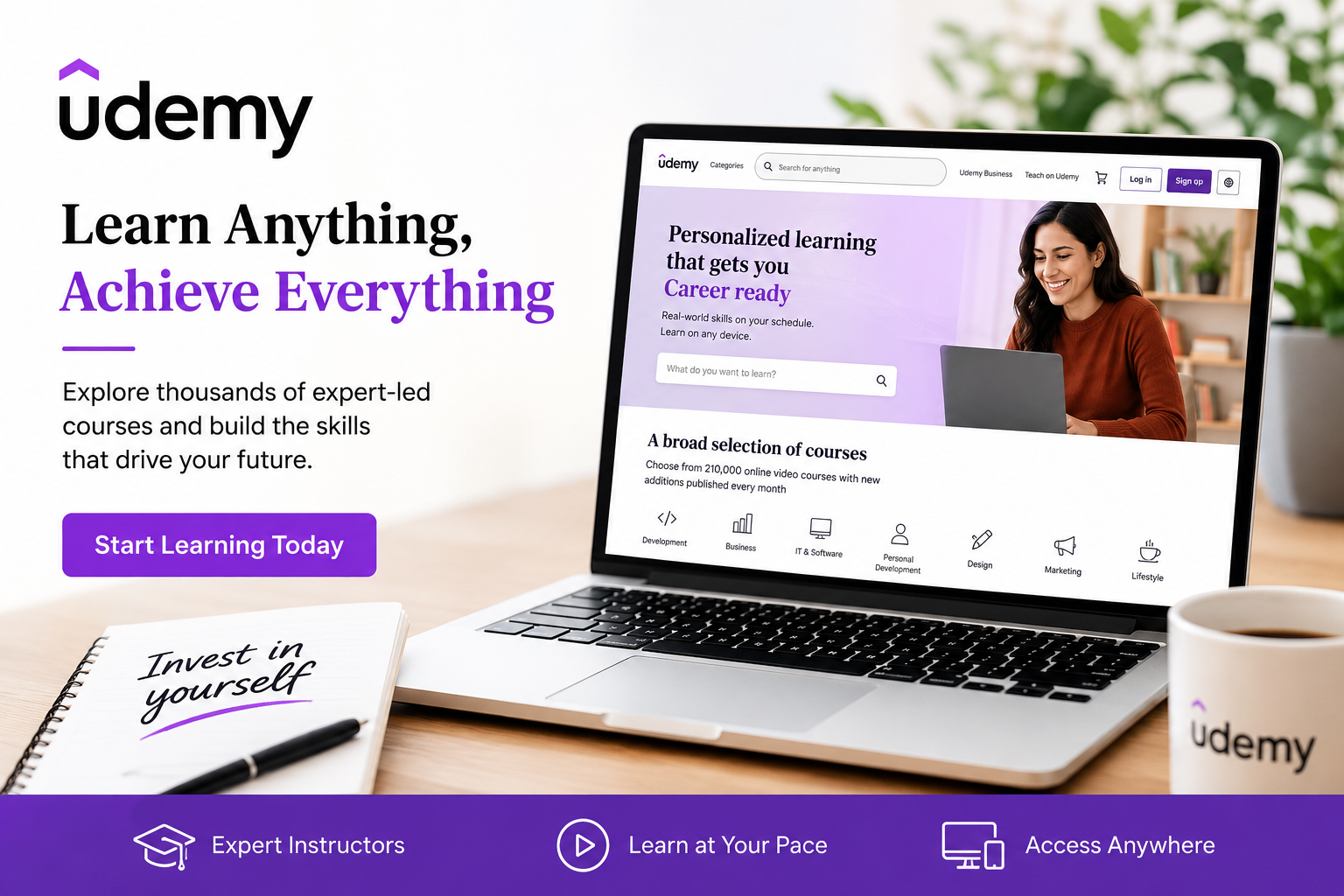 The Skill You Learn Today Could Change Your Tomorrow—Start with Udemy