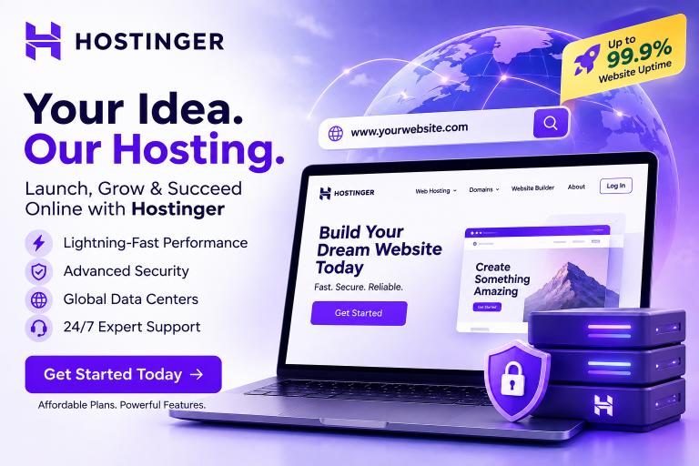 What If Your Next Big Idea Started With a Website on Hostinger?