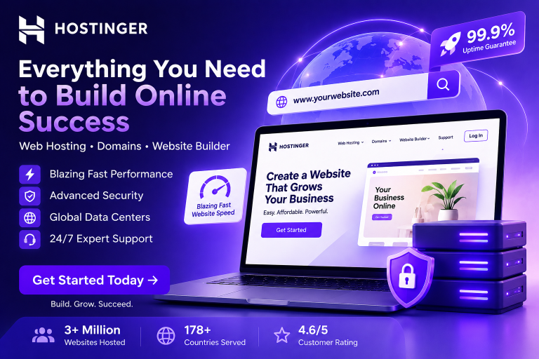 Launch Today, Grow Tomorrow: A Smarter Way to Build Your Website with Hostinger